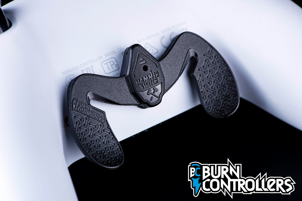 Burn Controllers - Manette PS5 personnalisée Noir à Palettes
